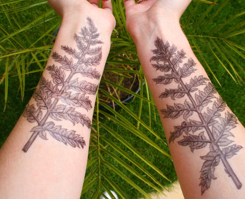 How to Make Your Own Temporary Tattoos - Carla Schauer Designs